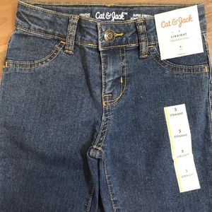 Girls straight leg jeans